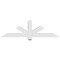 Ekena Millwork Kennewick Architectural Grade PVC Gable Bracket, 60"W x 17 1/2"H x 4"D x 4"F, 7/12 Pitch GBP060X18X0404KEN00 - alternate 2